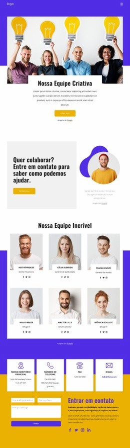 Somos Uma Agência Criativa Digital - Design Criativo De Sites Multiuso