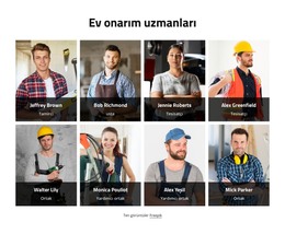 Ev Onarım Uzmanlarımız - HTML Şablonunun Indirildiği Site