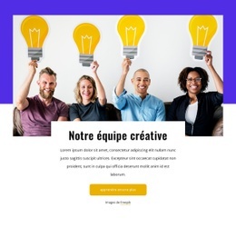 Nous Sommes Une Entreprise De Penseurs Créatifs - Glisser-Déposer Un Modèle De Page