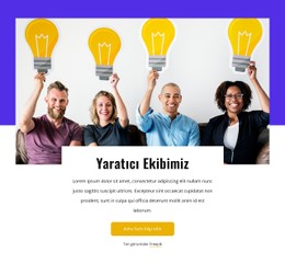 Biz Yaratıcı Düşünürlerden Oluşan Bir Şirketiz