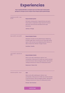 Mis Experiencias Laborales #Css-Templates-Es-Seo-One-Item-Suffix