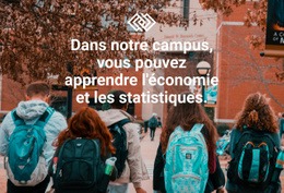 Peut Apprendre L'Économie Et Les Statistiques - Conception De Site Web Simple