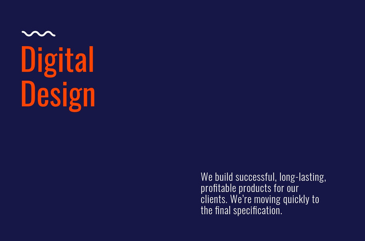 Digital design lab Homepage Design