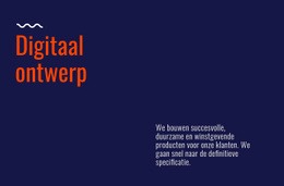 Digitaal Ontwerplab - Websitesjabloon Gratis Downloaden