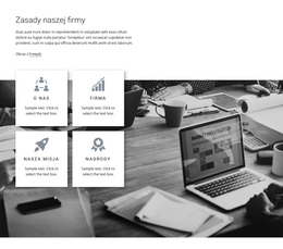 Zasady Firmy - Najlepszy Darmowy Motyw WordPress