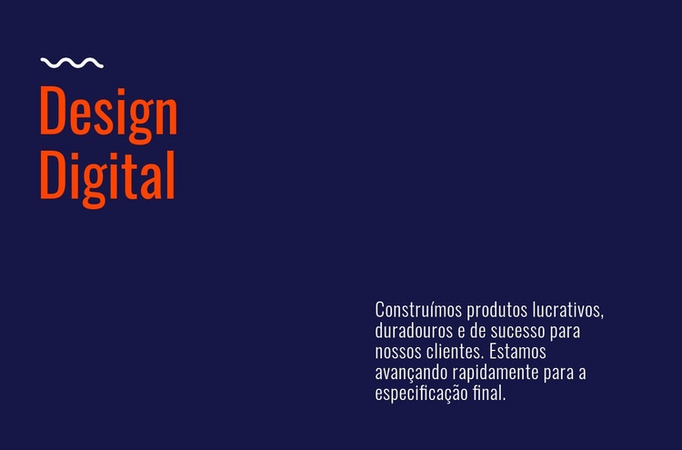 Laboratório de design digital Design do site