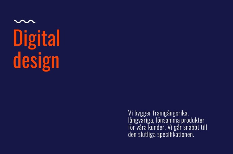 Digital designlabb Hemsidedesign