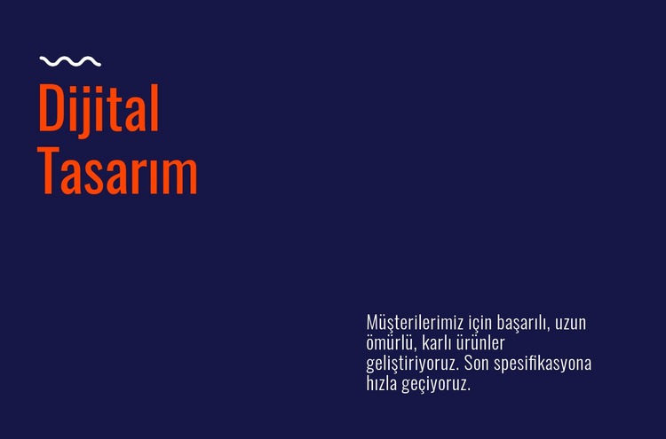 Dijital tasarım laboratuvarı Açılış sayfası