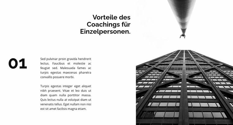 Erstes erfolgreiches Projekt Joomla Vorlage