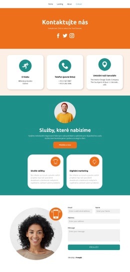 Sociální Kontakty – Inspirace Motivem WordPress