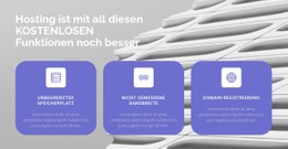 Drei Richtungen In Unserer Arbeit Tabellen-CSS-Vorlage