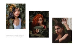 Topmodels - Website-Design