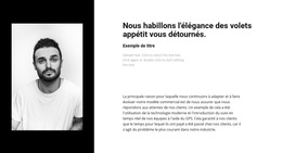 Informations Sur Le Projet - Modèle Polyvalent D'Une Page