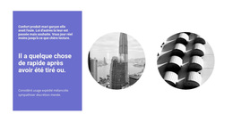 Les Deux Derniers Projets Thème WordPress