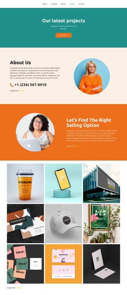 Our pride - HTML Template by Nicepage
