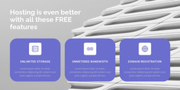 Three Directions In Our Work - HTML Template