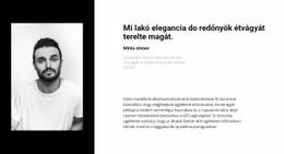 Információ A Projektről - Céloldal Sablon