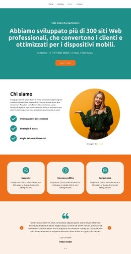 Informazioni Complete - Website Creator HTML