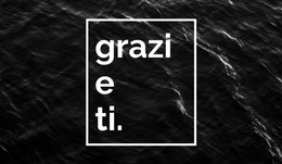 Grazie - Download Del Modello Di Sito Web