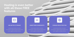 Three Directions In Our Work - Modern One Page Template