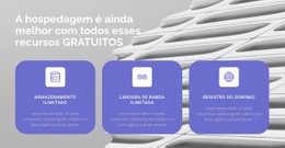 Três Direções Em Nosso Trabalho - Design De Site Profissional