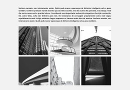 Design De Site Para Galeria Com Os Principais Projetos