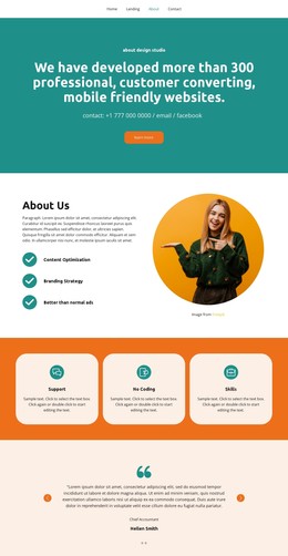 Full Information Clean And Minimal Template
