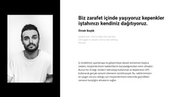 Proje Hakkında Bilgi Için HTML Web Sitesi