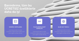 Çalışmamızda Üç Yön - HTML Web Sitesi Şablonu