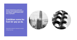 Son Iki Proje Için Web Sitesi Ilhamı