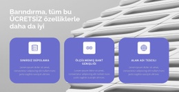Çalışmamızda Üç Yön - Modern Site Tasarımı