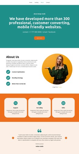 Full Information - Free WordPress Theme