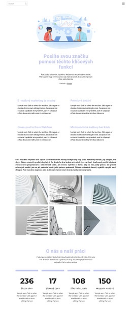 Rozvoj Obchodu A Technologie – Osobní Šablony Webových Stránek