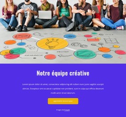 Equipe Pluridisciplinaire De Designers Modèle CSS Simple