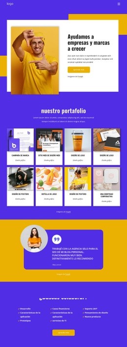 Impresionante Creador De Sitios Web Para Diseñamos Productos Y Marcas Digitales