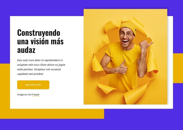 Valoramos el poder de la simplicidad Creador de sitios web HTML