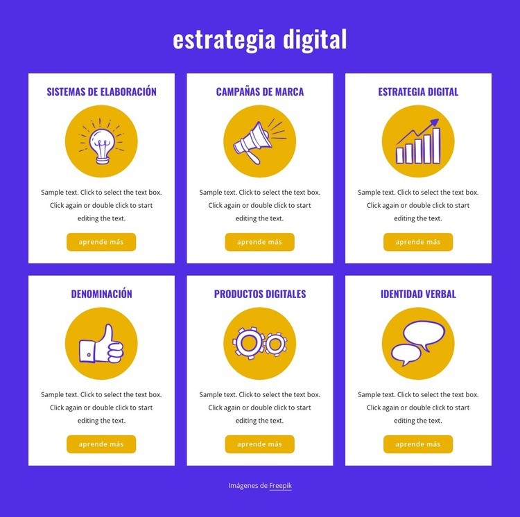 Estudio de diseño líder Página de destino