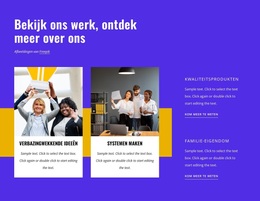 Mooi, Uniek En Spannend Design - Eenvoudig Te Gebruiken WordPress-Thema