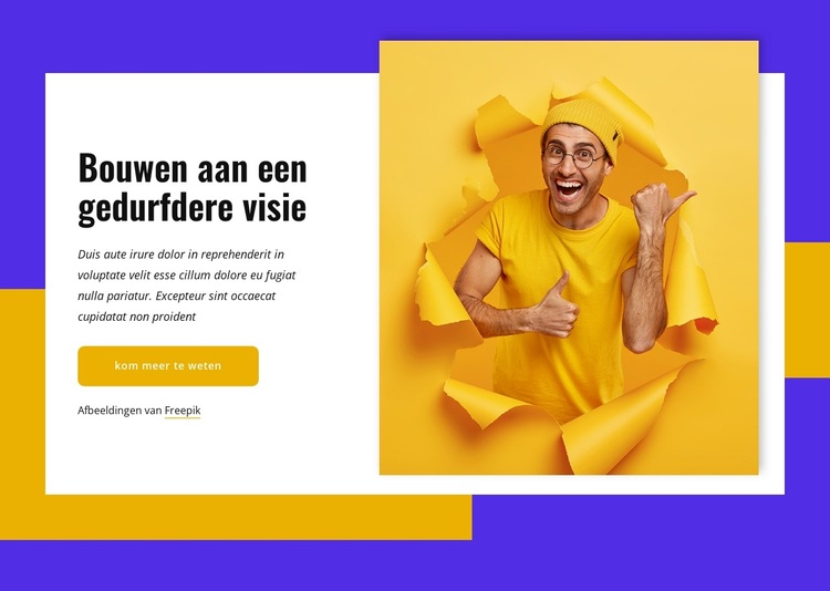 We waarderen de kracht van eenvoud WordPress-thema