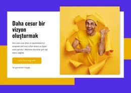 Sadeliğin Gücüne Değer Veriyoruz - Basit HTML5 Şablonu