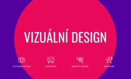 Rozvržení Webu Pro Vizuální Design