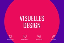 Kostenloses CSS-Layout Für Visuelles Design