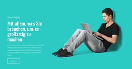 IT Online-Lernen - HTML-Webvorlage