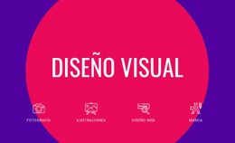 Diseño De Sitio Web Premium Para Diseño Visual