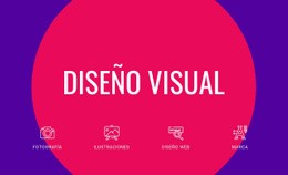 Diseño Visual - Página De Destino