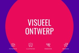 Visueel Ontwerp - Gratis Download-Bestemmingspagina