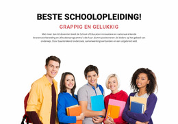 Beste Schoolopleiding - Functionaliteit Joomla-Sjabloon