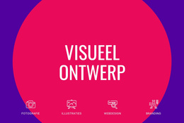 Visueel Ontwerp - Professioneel WordPress-Thema