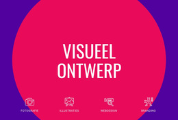 Website-Indeling Voor Visueel Ontwerp