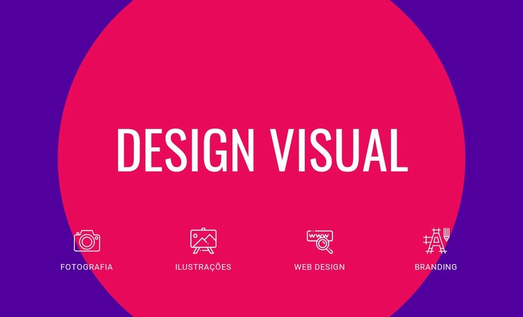Design visual Design do site